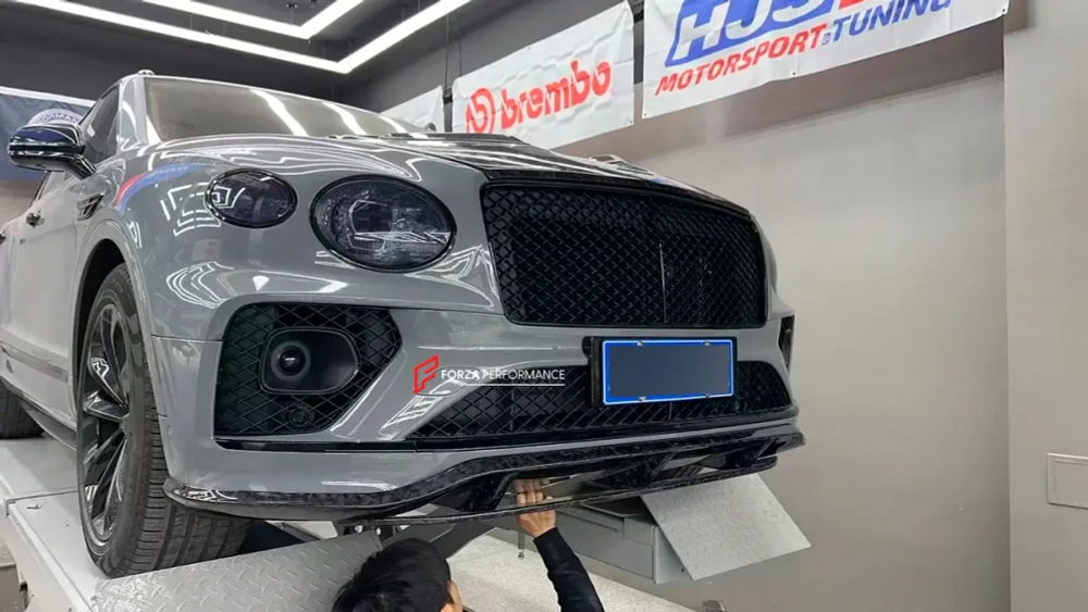 Обвес из кованого карбона для Bentley Bentayga 2020+ Бентли Бентайга