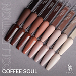 REVOL Гель-лак "Coffee soul" № 08 Hot chocolate, 10мл
