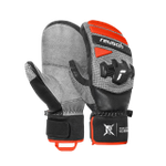 REUSCH 25/26 варежки горнолыжные 6511422_7588 REUSCH Worldcup Warrior R-Tex XT Mitten Bl/Sil/Fl Red