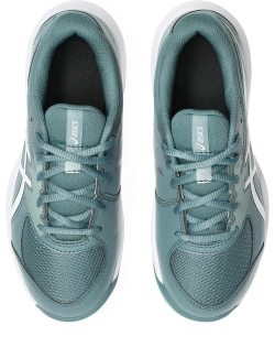 Детские Кроссовки теннисные  Asics Gel-Game GS Clay/OC - foggy teal/white