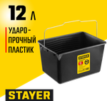 STAYER 12 л, малярное пластиковое ведро (06092-12)