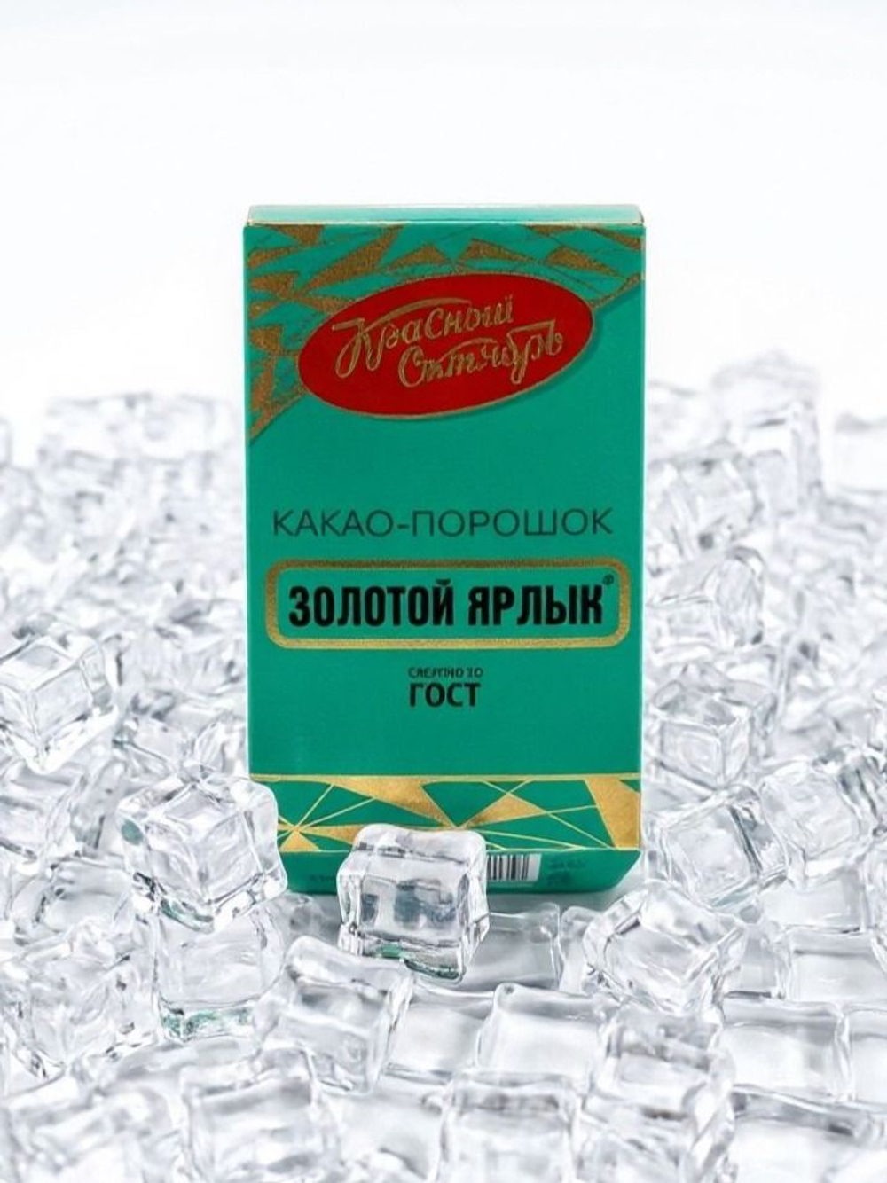 Какао-порошок Золотой ярлык 100 гр Красный Октябрь
