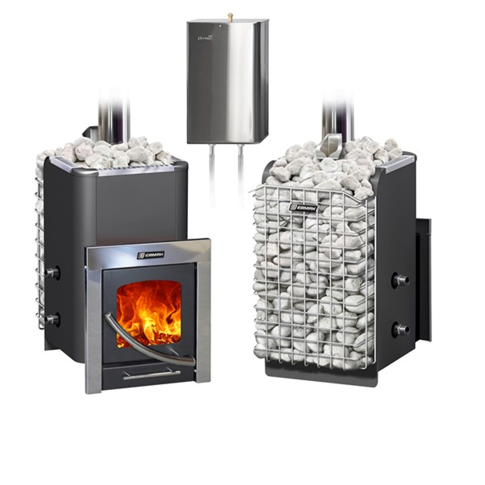 Дровяная печь для бани ЕРМАК 20-ПС Классика