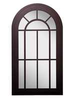 Декор для дома и интерьера "Зеркальное окно-арка" 67х34 см