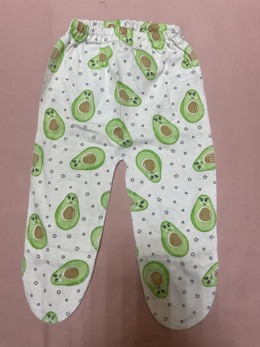 Ползунки на резинке из кулирки (100% хлопок) швы наружу на рост 56см