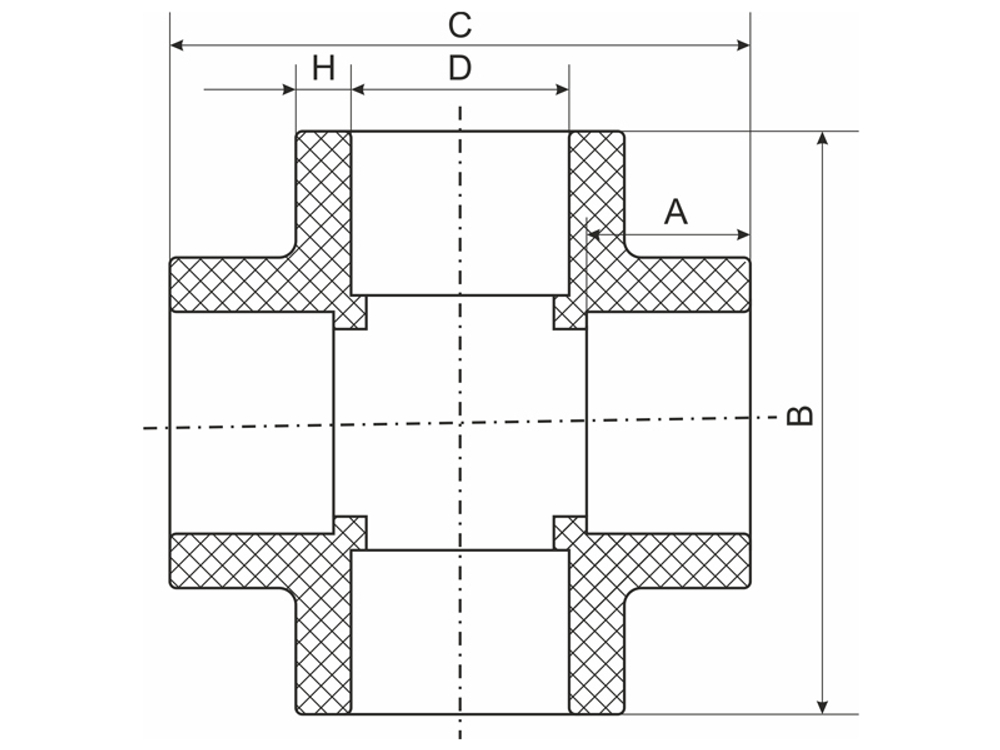Крестовина 20 EVER® plast БЕЛЫЙ (Россия)