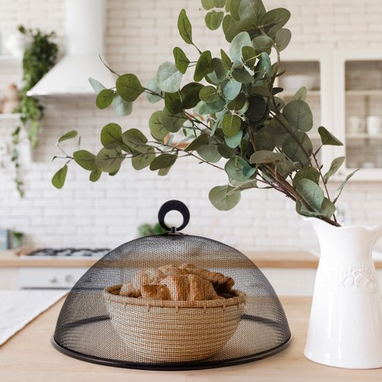 Крышка для защиты продуктов от насекомых d30х14 см. Kamille KM 8860