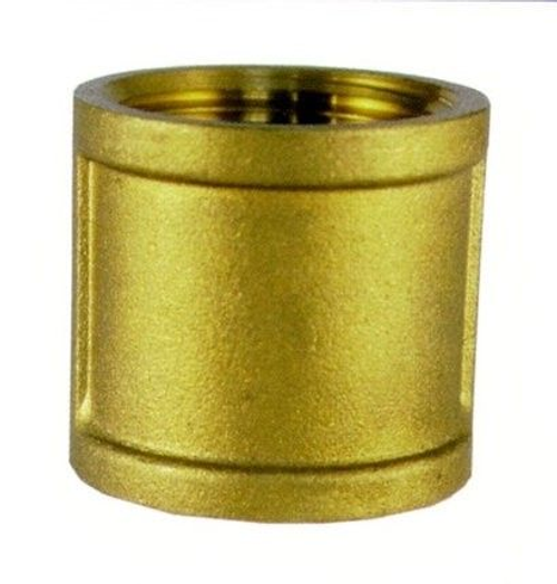Муфта 1/2 латунная ДУ15 Г/Г