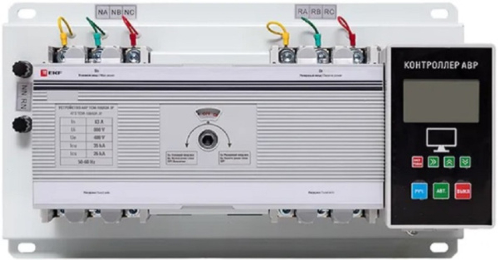 Автоматический ввод резерва EKF ats-tsm-63A-3p-pro