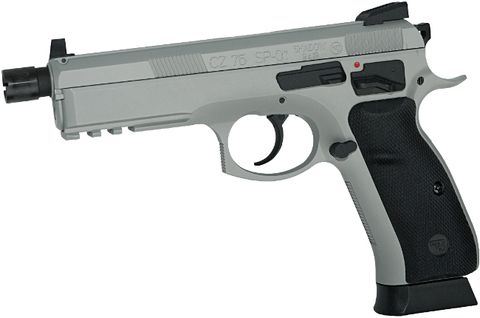 Страйкбольный пистолет CZ SP-01 Shadow urban grey Blowback, металлический, подвижный затвор, СО2 (Артикул 18916)