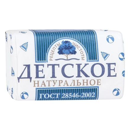 Мыло туалетное Рецепты чистоты, детское, 180г