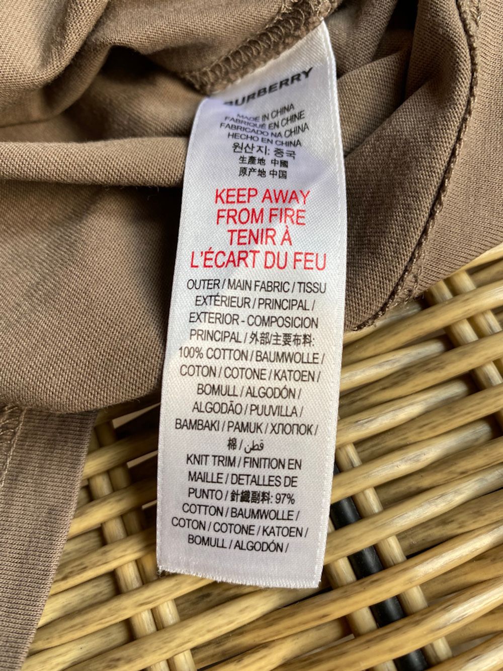 Футболка Burberry