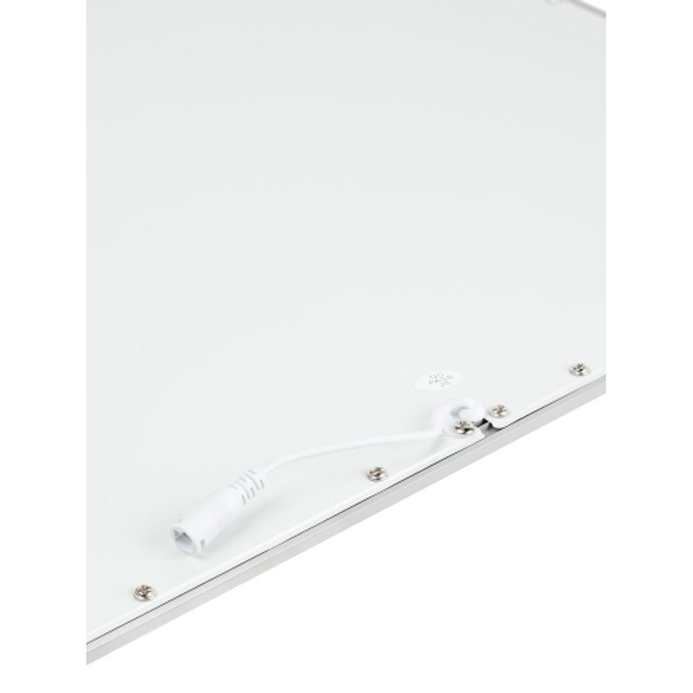 Светодиодная панель ЭРА SPL-510-S-40K-040 40Вт 4000K 595х595х8 серебро без драйвера с ушками ультратонкая | Панели с внешним драйвером