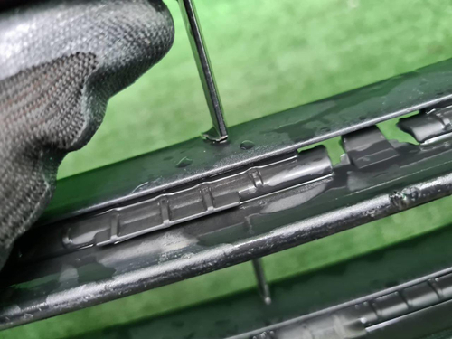 Решетка переднего бампера Porsche Cayenne 3 17-23