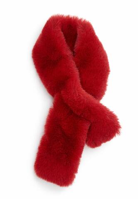 Шарф из искусственного меха