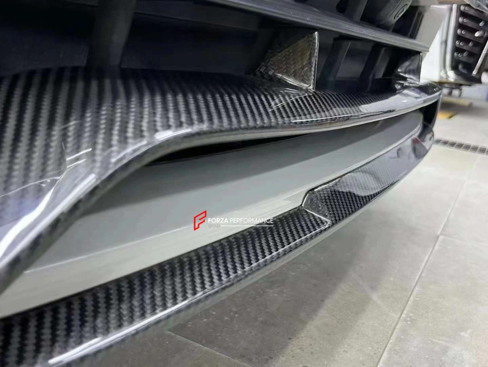 Карбоновая губа переднего бампера для PORSCHE PANAMERA 971 GTS 2020+