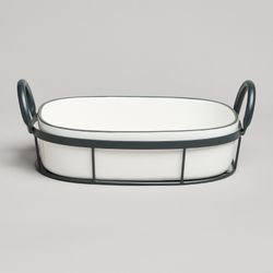 ФОРМА НА МЕТАЛ.ПОДСТАВКЕ LEFARD "FAMILY FARM" 30*19*9,5 CM 1800 МЛ