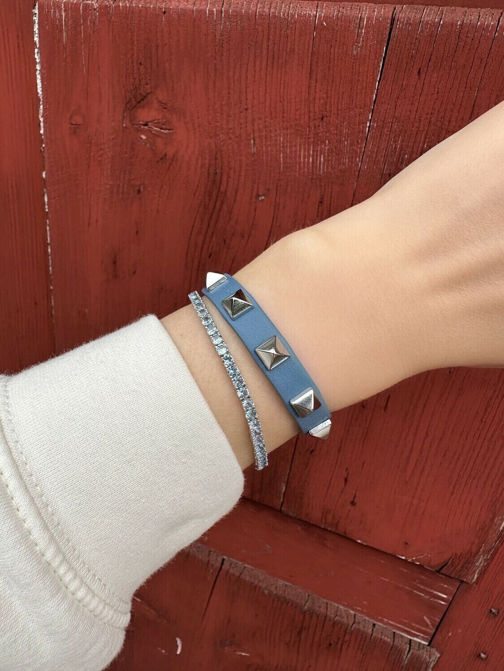 БРАСЛЕТ «MISTRESS» 04 ГОЛУБОЙ