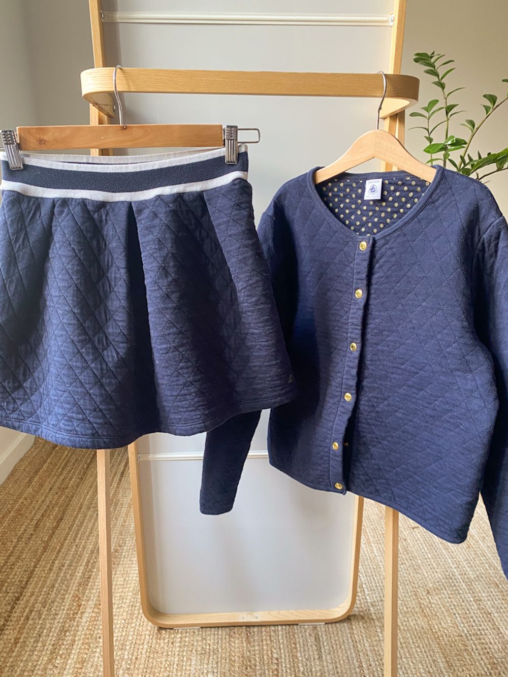 Хлопковый костюм Petit Bateau, 152