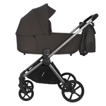 Коляска 2 в 1 Pituso Teffy Turkish Coffee шасси Graphite