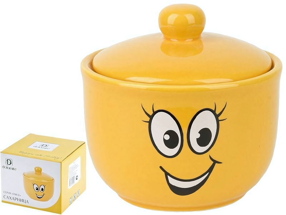 Сахарница 450мл "Smile"