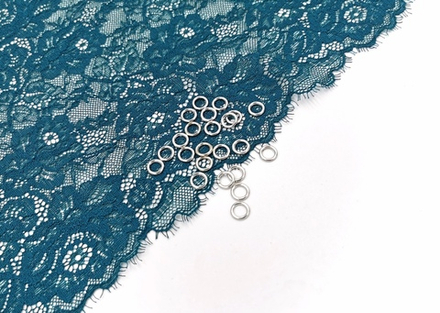 Кольца, металл, 6 мм, серебро, шт