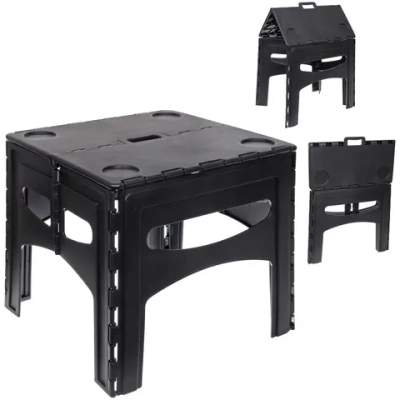 Стол кемпинговый складной PL-T404Q, 47*45*43 см, до 100 кг, черный