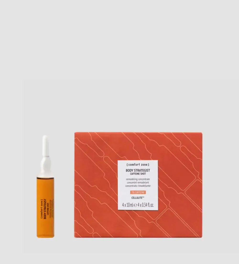 COMFORT ZONE BODY STRATEGIST CAFFEINE SHOT Ремоделирующий концентрат для тела в ампулах