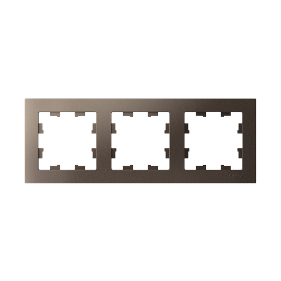 Рамка 3-м AtlasDesign универс. мокко SE ATN000603