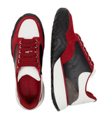 Кожаные кроссовки Alexander McQueen - красный(667799 WID6J)