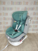 Автокресло детское Rant Nitro Isofix группа 0/1/2/3 (0-36) Grey/Mint