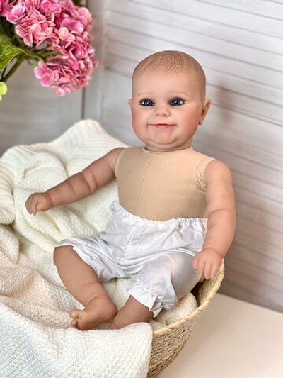 Кукла Реборн мягконабивная 50см без одежды (FA-100BW)