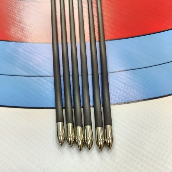 Стрелы MUSEN Archery Fox из чистого карбона SP600 4,2 мм 30 дюймов (9 шт.)