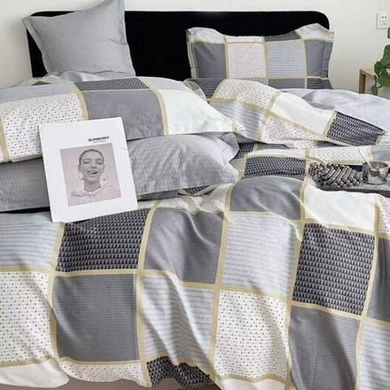 Комплект постельного белья из сатина 2 спальный семейный (дуэт)