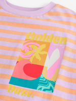 Футболка для девочки Next E60-124, Сиреневый, Оранжевый