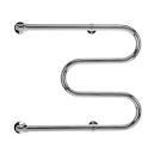 Полотенцесушитель  М-обр. с полкой 32*2 500*500 НК