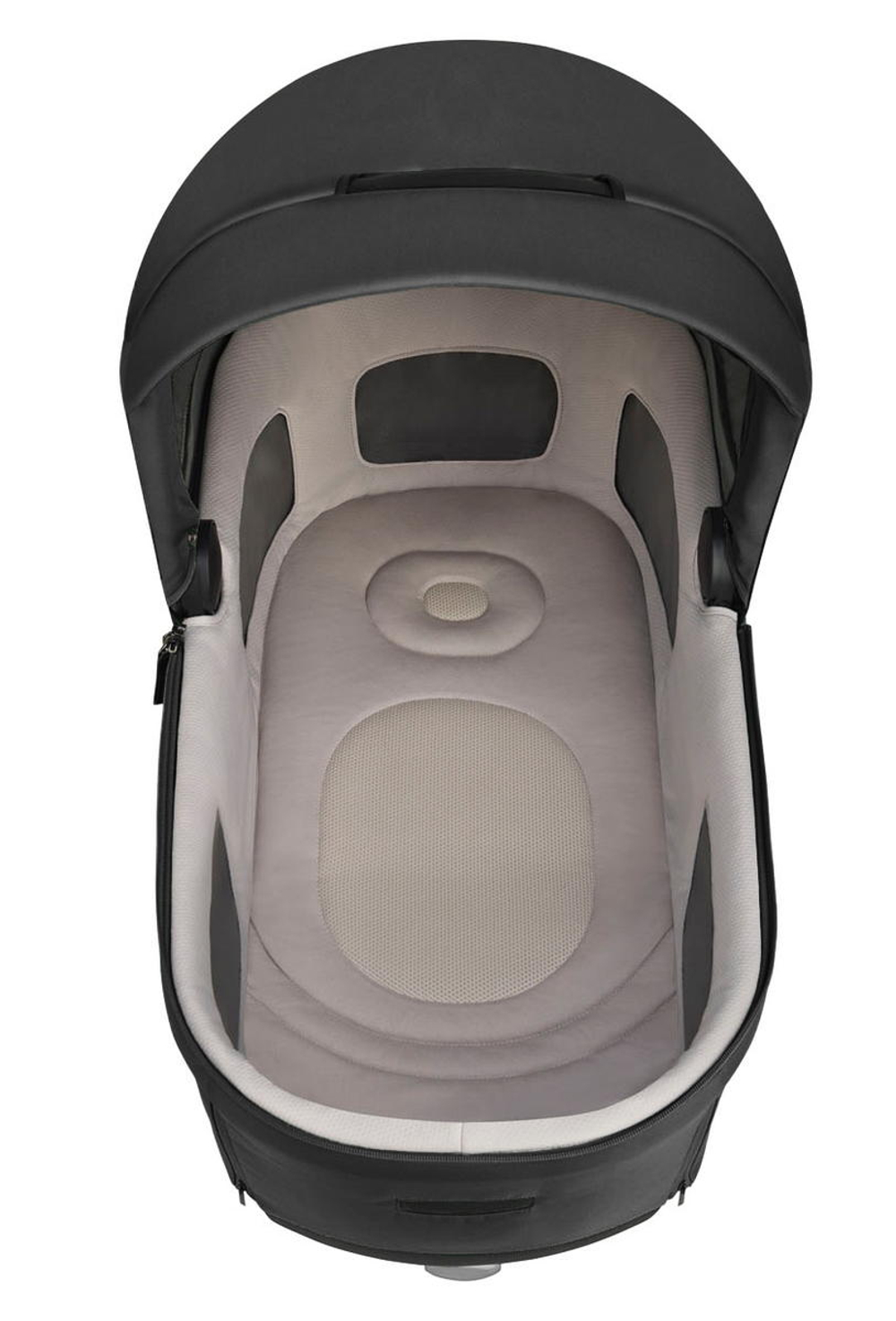 Коляска 3 в 1 Inglesina Electa System Quattro DRW 2025 с подставкой под люльку Upper Black