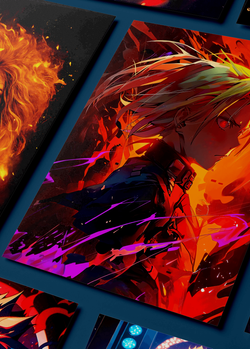 Картина на стену на металле от MetallSubArt "Стальной Алхимик"