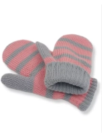 Детские варежки для мальчика и девочки