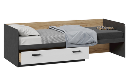 Рико (Трия) 340.12.01 Кровать одноместная с ящиком 800мм