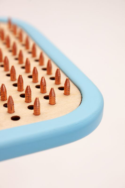 Доска садху Ом на мандале алюминиевые гвозди