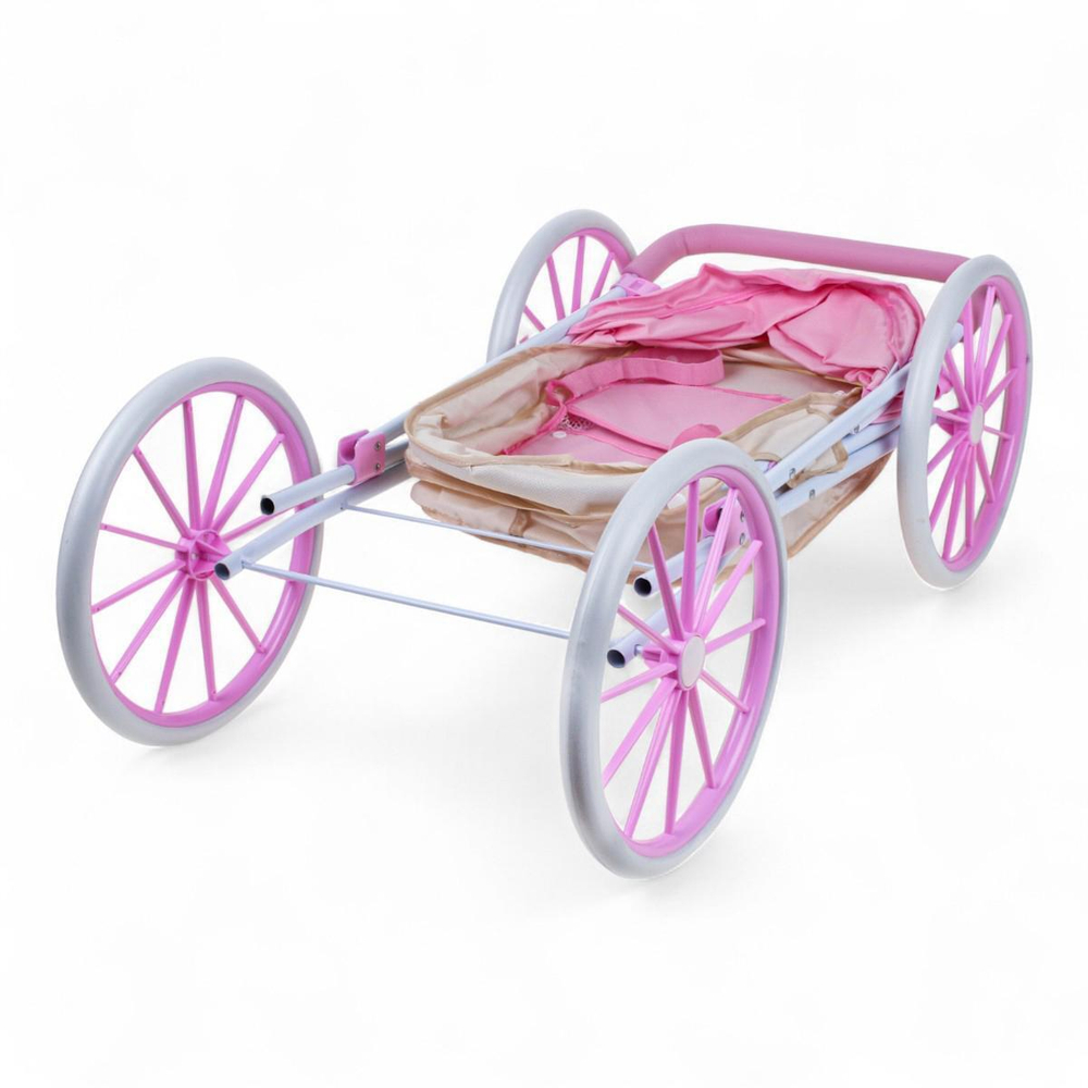Коляска для кукол лежачая 74*66*36 см. коробка H936B-16