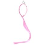 Ободок карнавальный с хвостом «Принцесса радуги» 54 см, микс