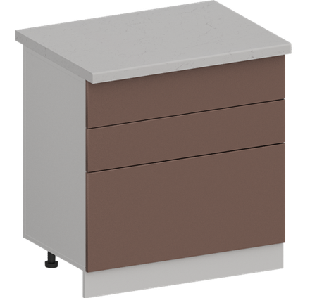 Кухня Модуль ШН3Я 800 Ликата / Пудрово-розовый