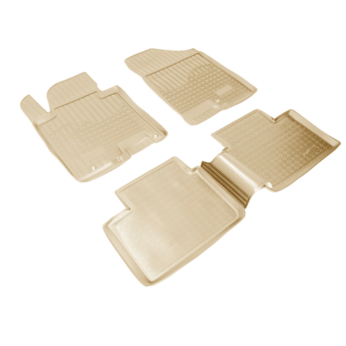 Ковры в салон Norplast/Unidec для Kia Ceed в кузове JD (2012-2018), Бежевый, арт.NPA11-C43-050-B