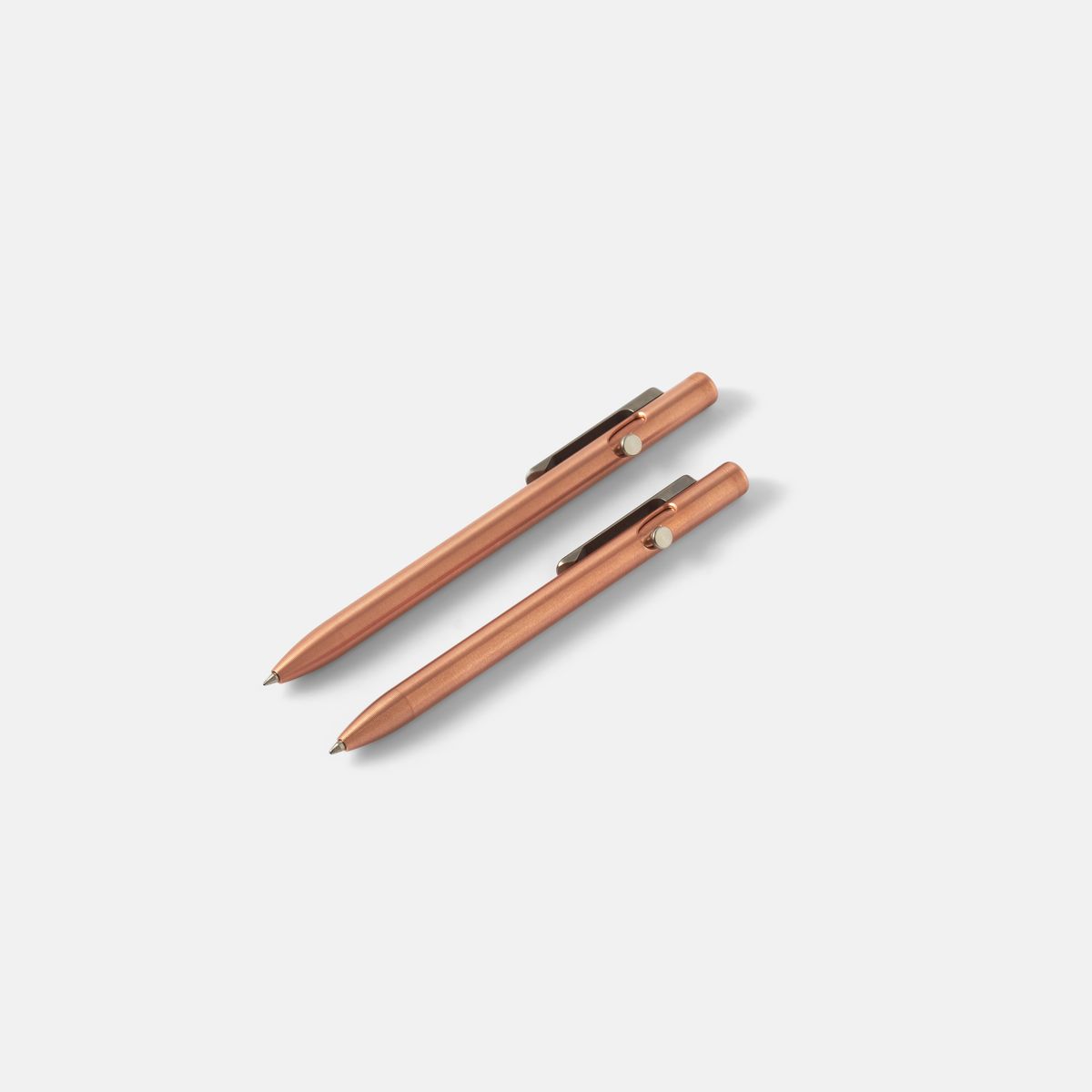 Tactile Turn Slim Bolt Action Pen Copper — ручка из меди
