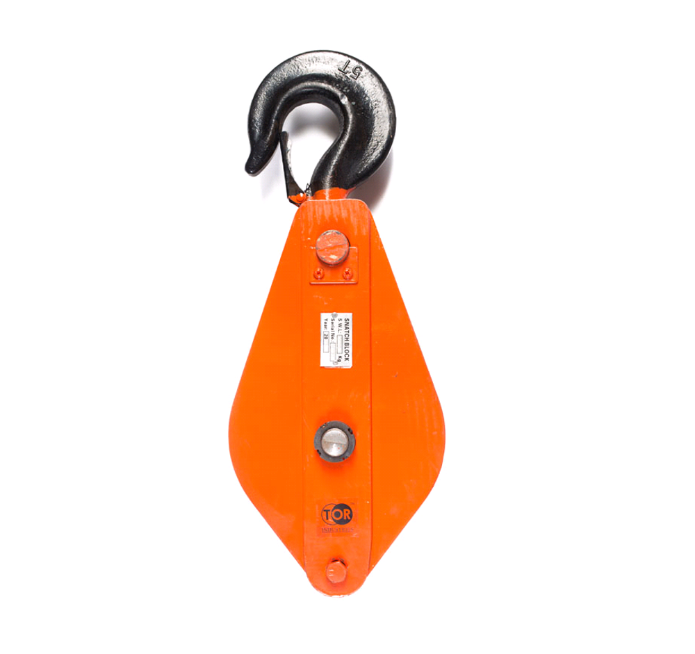 Блок монтажный двухрольный с крюком TOR HQG(L) K2-5,0 т (G)