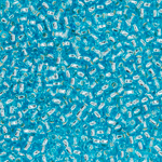 Японский бисер TOHO Round 11/0 (№23), с внутренним серебрением, прозрачный