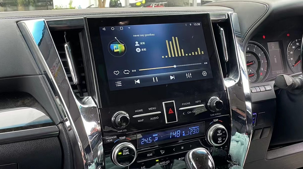 Магнитола для Toyota Alphard H30, Vellfire 2 2015-2023 (с JBL) - Carmedia ZH-T1101H монитор 11.2", Android 12, 8Гб+128Гб, CarPlay, 4G SIM-слот