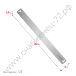 ЗУБР СП-550 550 мм, Полотно по дереву для прецизионного стусла (15461-550-1)